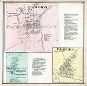 Albion, Fairview, Middleboro or McKean Corners, Erie County 1865